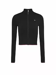 TOMMY JEANS | Strickjacke | schwarz