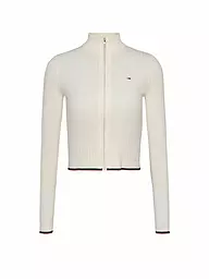 TOMMY JEANS | Strickjacke | weiss
