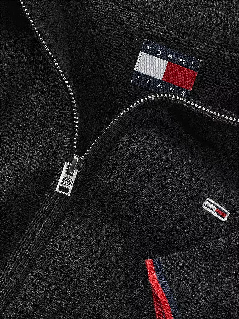 TOMMY JEANS | Strickjacke | weiss