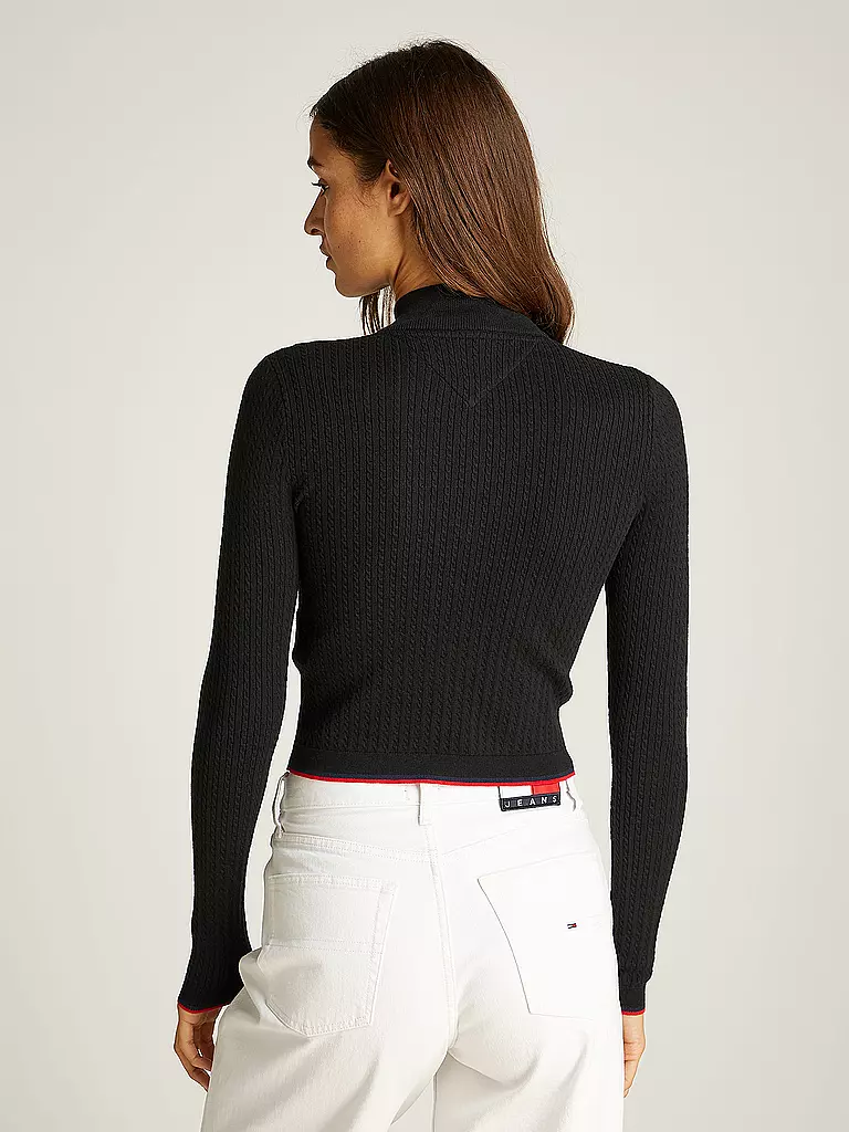 TOMMY JEANS | Strickjacke | weiss