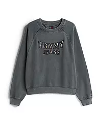 TOMMY JEANS | Sweater | grau