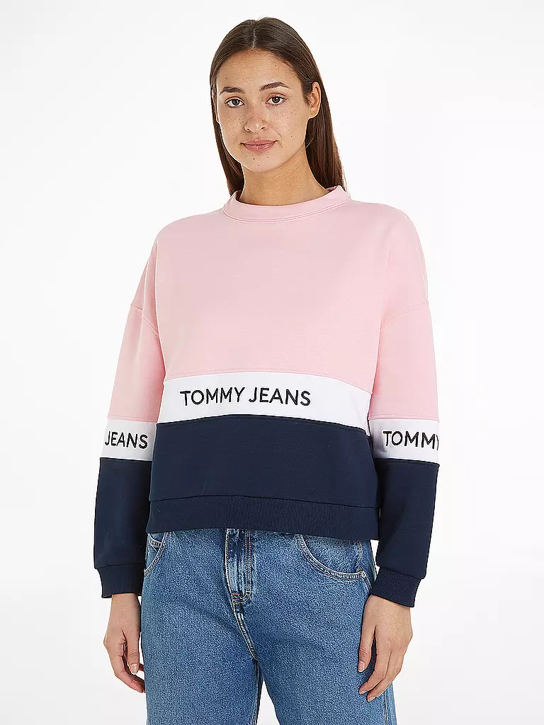 TOMMY JEANS | Sweater | rosa