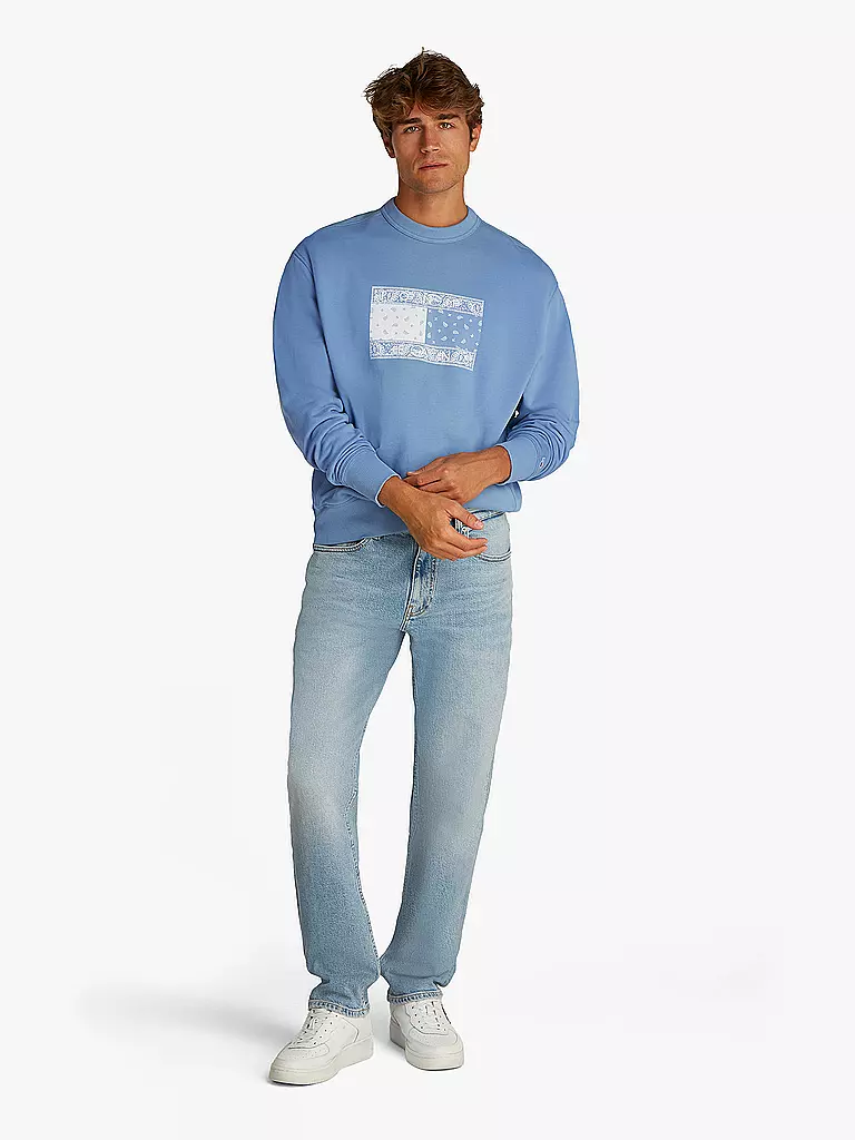 TOMMY JEANS | Sweater | blau