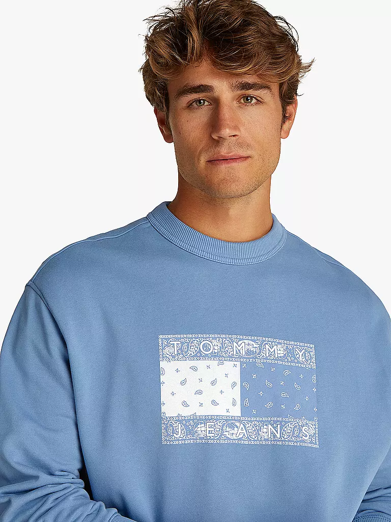 TOMMY JEANS | Sweater | blau