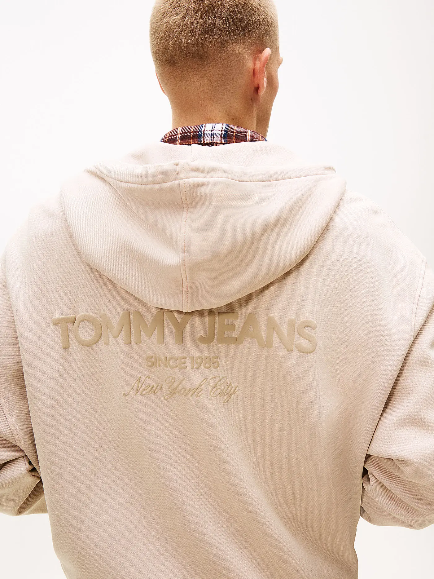 TOMMY JEANS | Sweatjacke  | beige