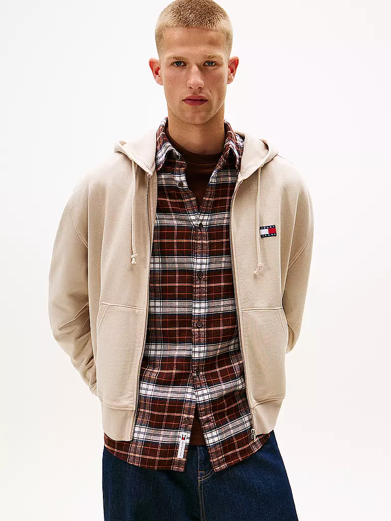 TOMMY JEANS | Sweatjacke | beige