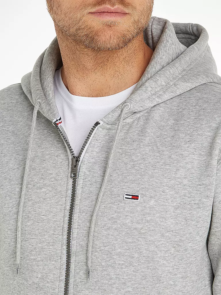 TOMMY JEANS | Sweatjacke | grau