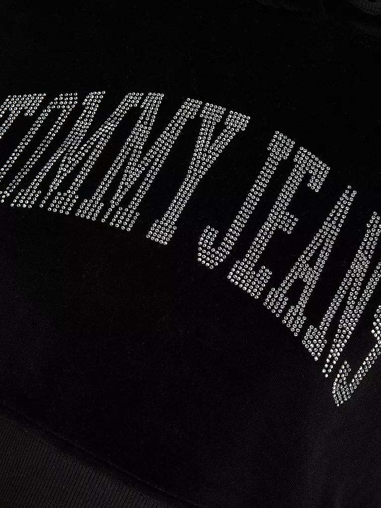 TOMMY JEANS | Sweatshirt - Hoodie | schwarz