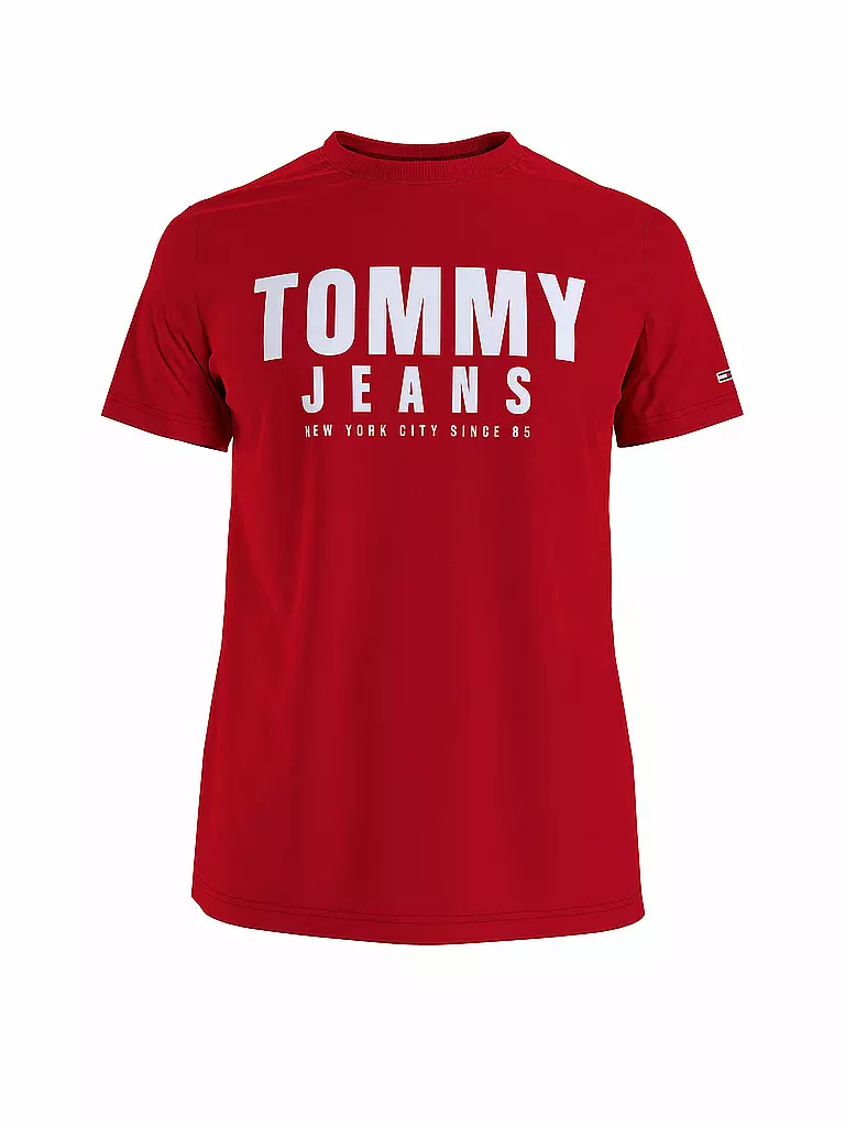 TOMMY JEANS | T Shirt  | rot