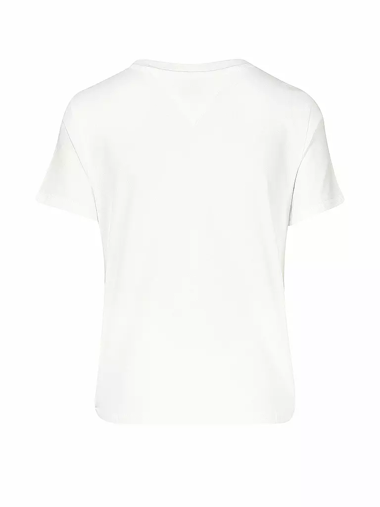 TOMMY JEANS | T Shirt Regular Fit | weiß