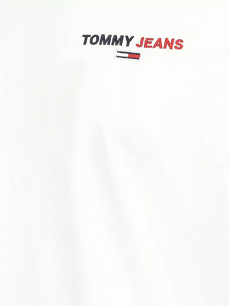 TOMMY JEANS | T Shirt Regular Fit | weiß