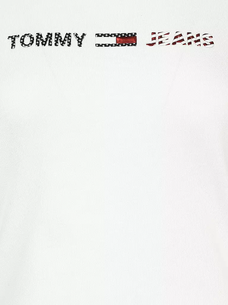 TOMMY JEANS | T Shirt Regular Fit | weiß