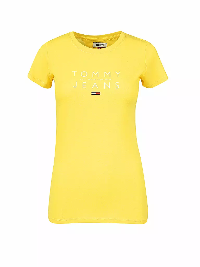TOMMY JEANS | T Shirt | gelb