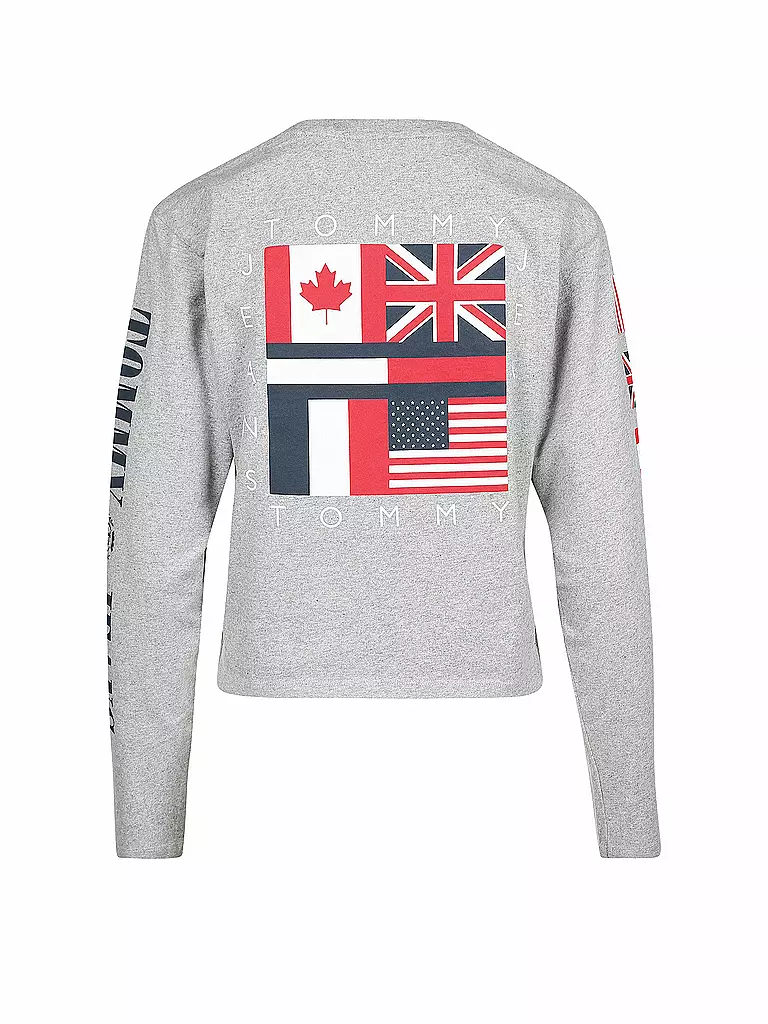 TOMMY JEANS | T-Shirt "90´s" | grau