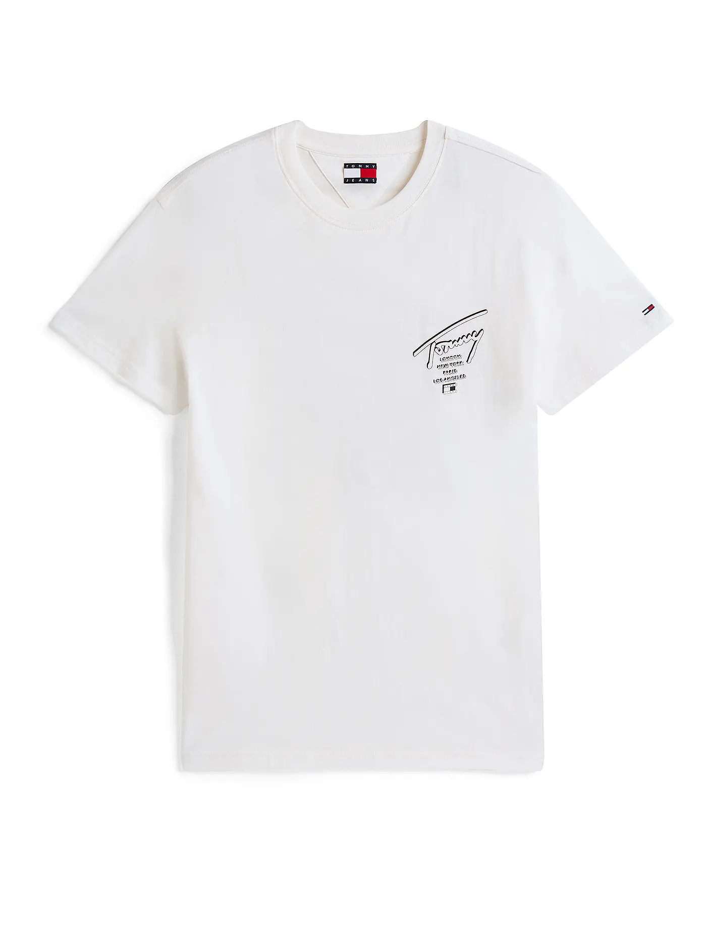 TOMMY JEANS | T-Shirt  | weiss