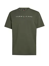 TOMMY JEANS | T-Shirt  | dunkelgrün