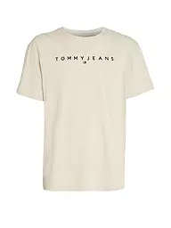 TOMMY JEANS | T-Shirt  | beige