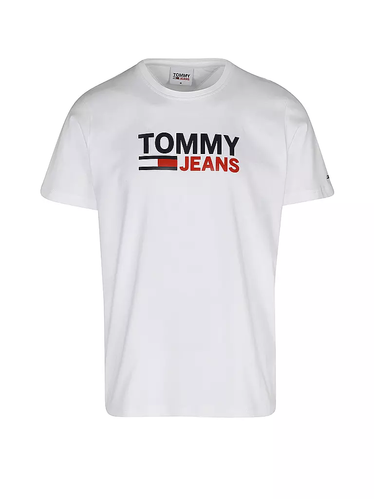 TOMMY JEANS | T-Shirt  | weiss