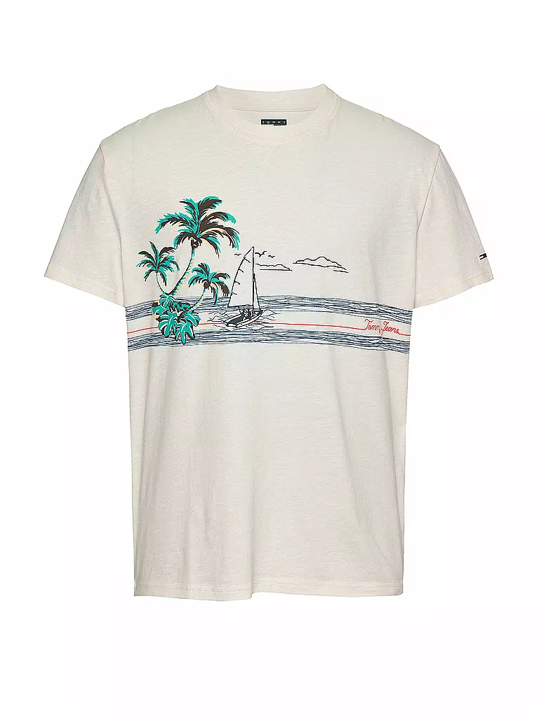 TOMMY JEANS | T-Shirt  | weiss