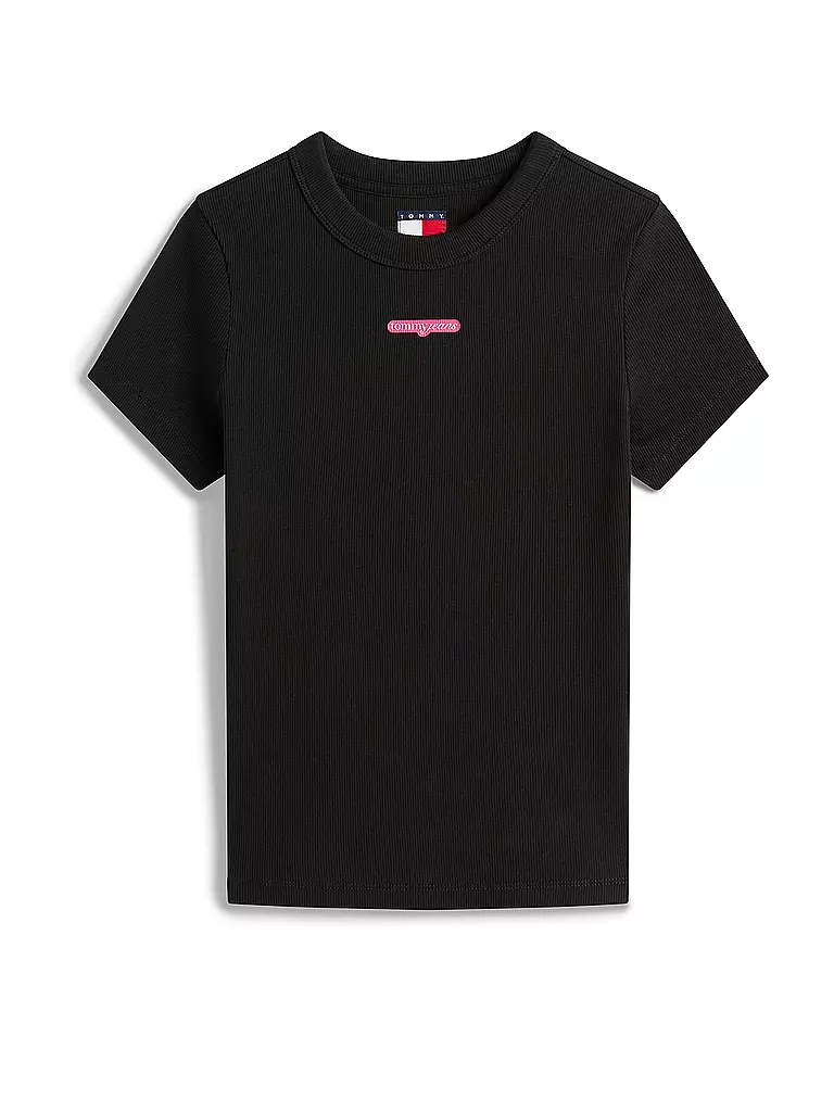 TOMMY JEANS | T-Shirt  | schwarz