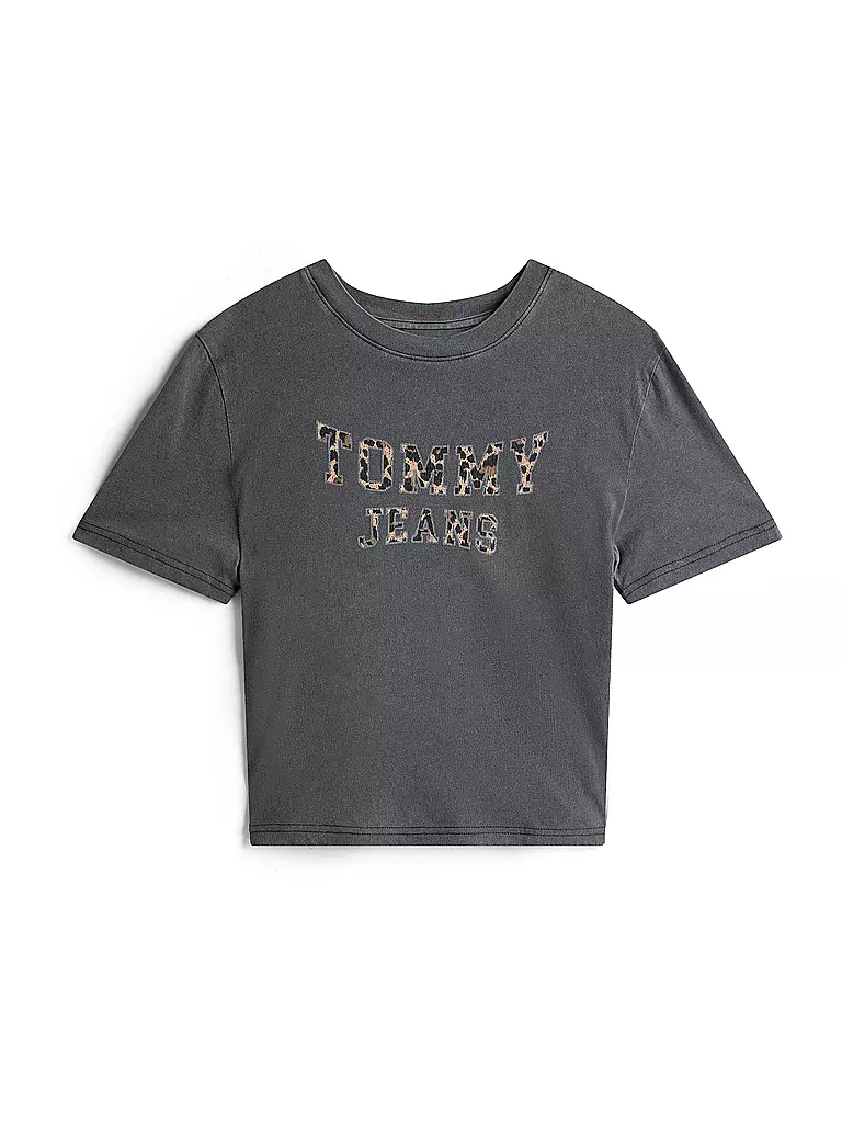 TOMMY JEANS | T-Shirt  | schwarz