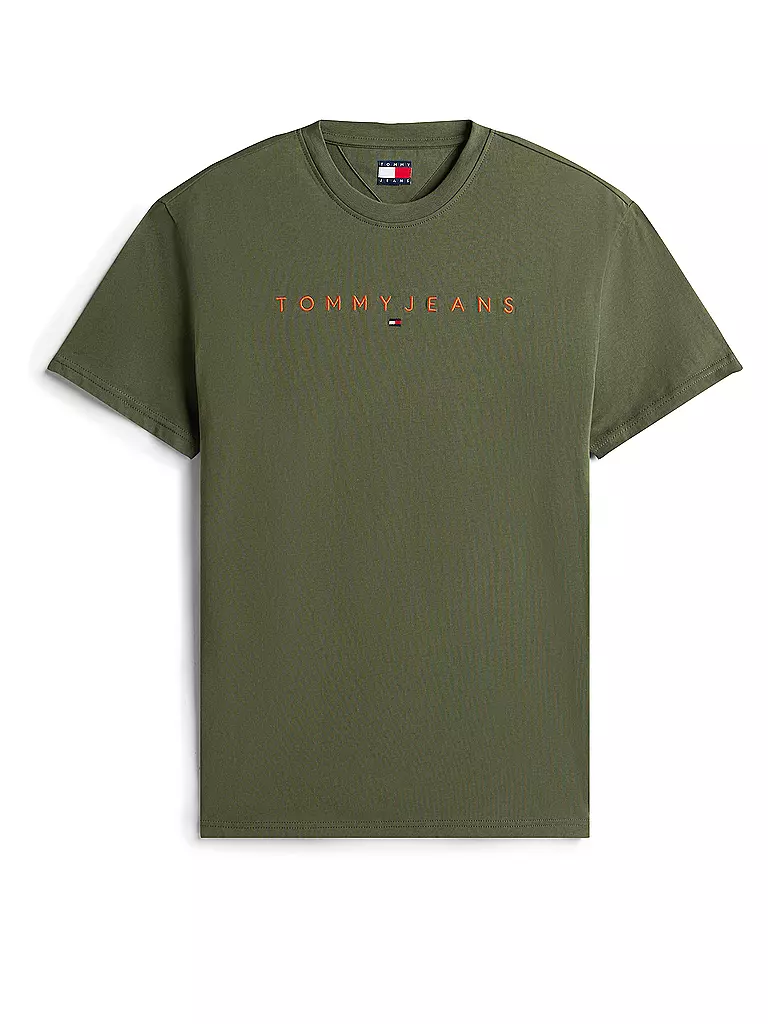 TOMMY JEANS | T-Shirt  | olive