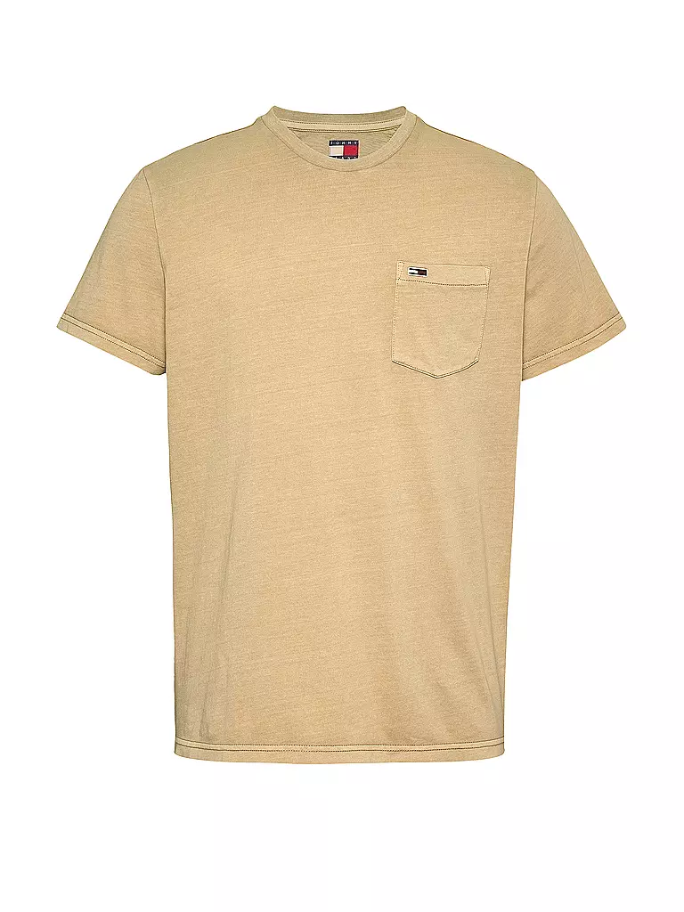 TOMMY JEANS | T-Shirt  | beige