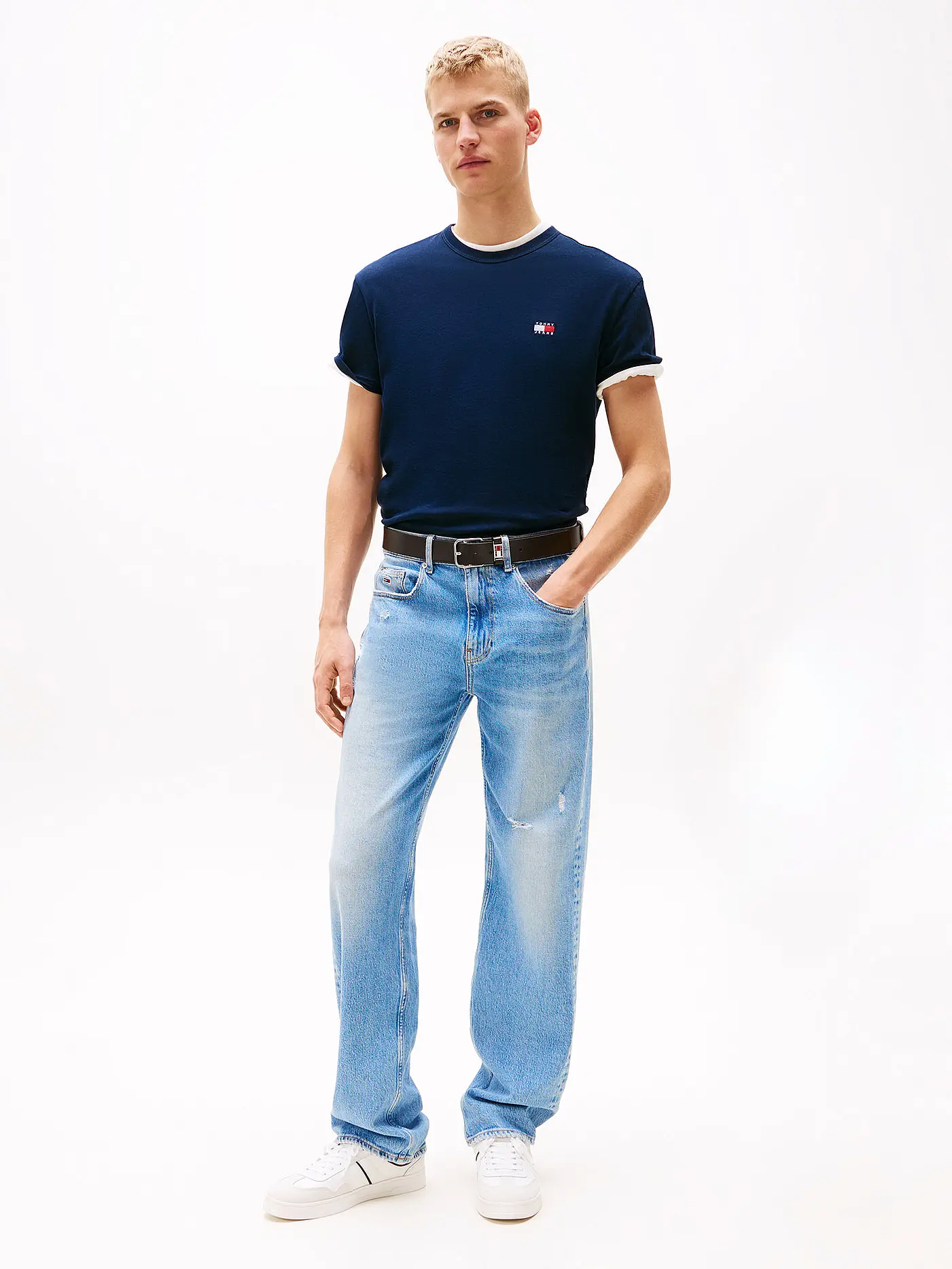 TOMMY JEANS | T-Shirt  | dunkelblau