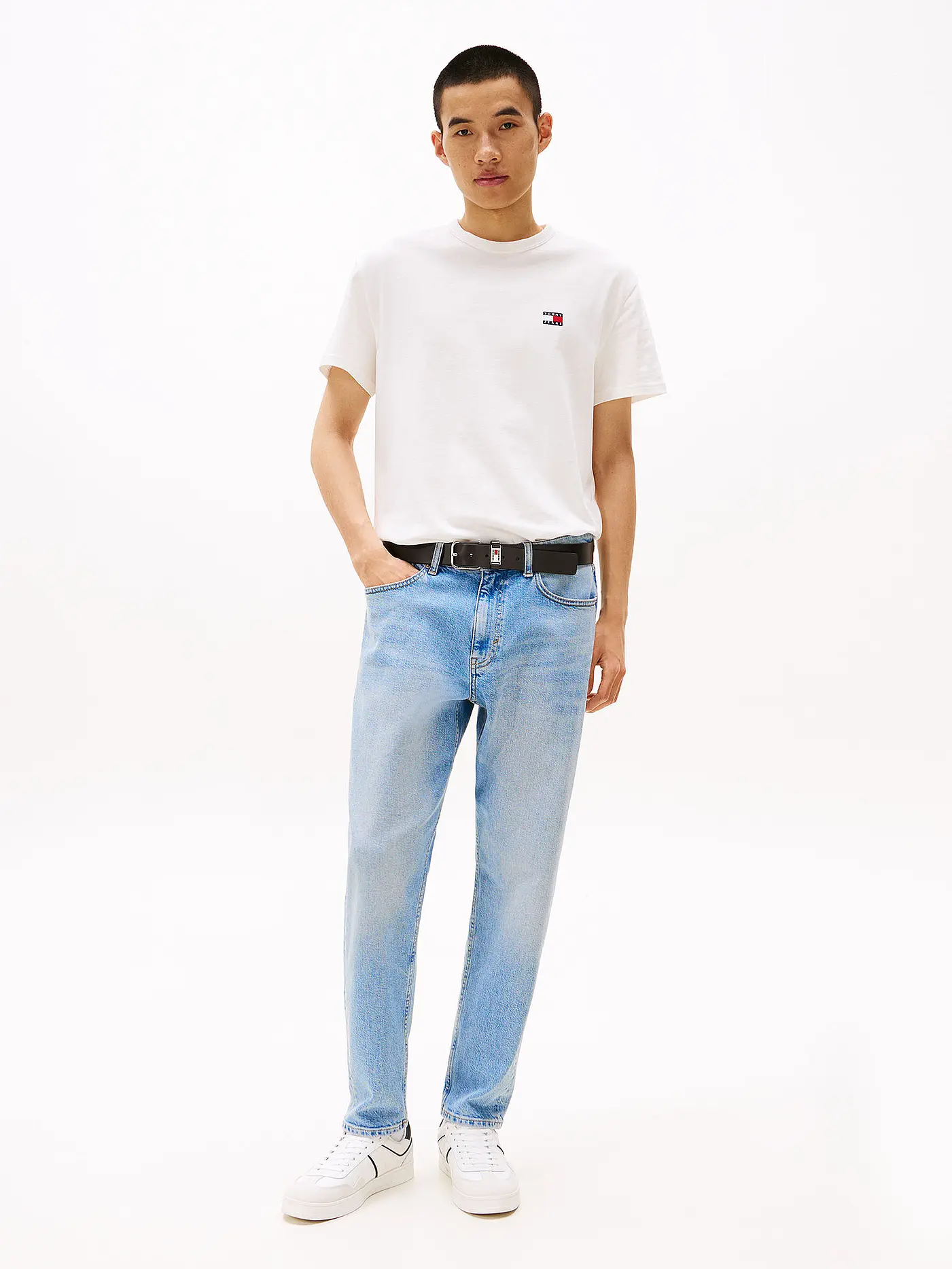 TOMMY JEANS | T-Shirt  | weiss