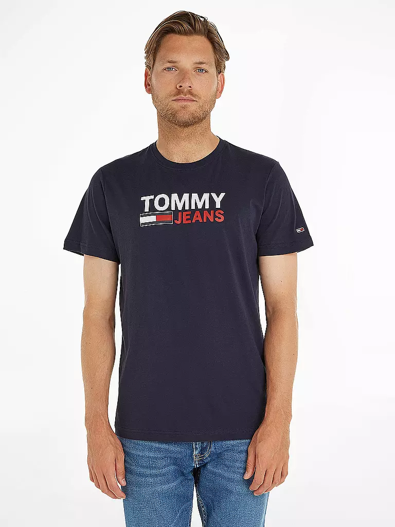 TOMMY JEANS | T-Shirt  | blau