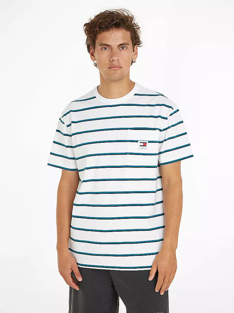 TOMMY JEANS | T-Shirt  | weiss