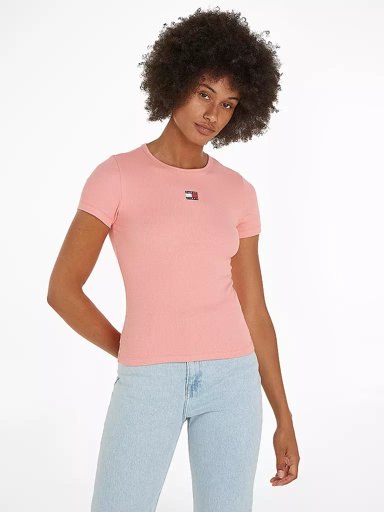 TOMMY JEANS | T-Shirt  | rosa