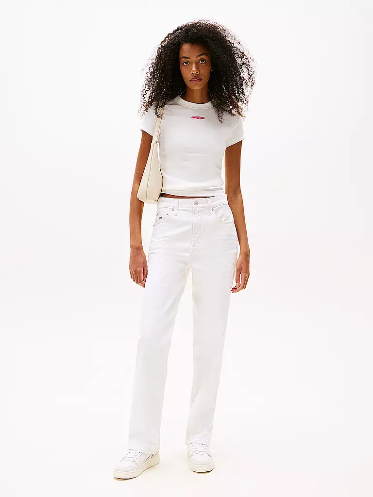 TOMMY JEANS | T-Shirt  | weiss
