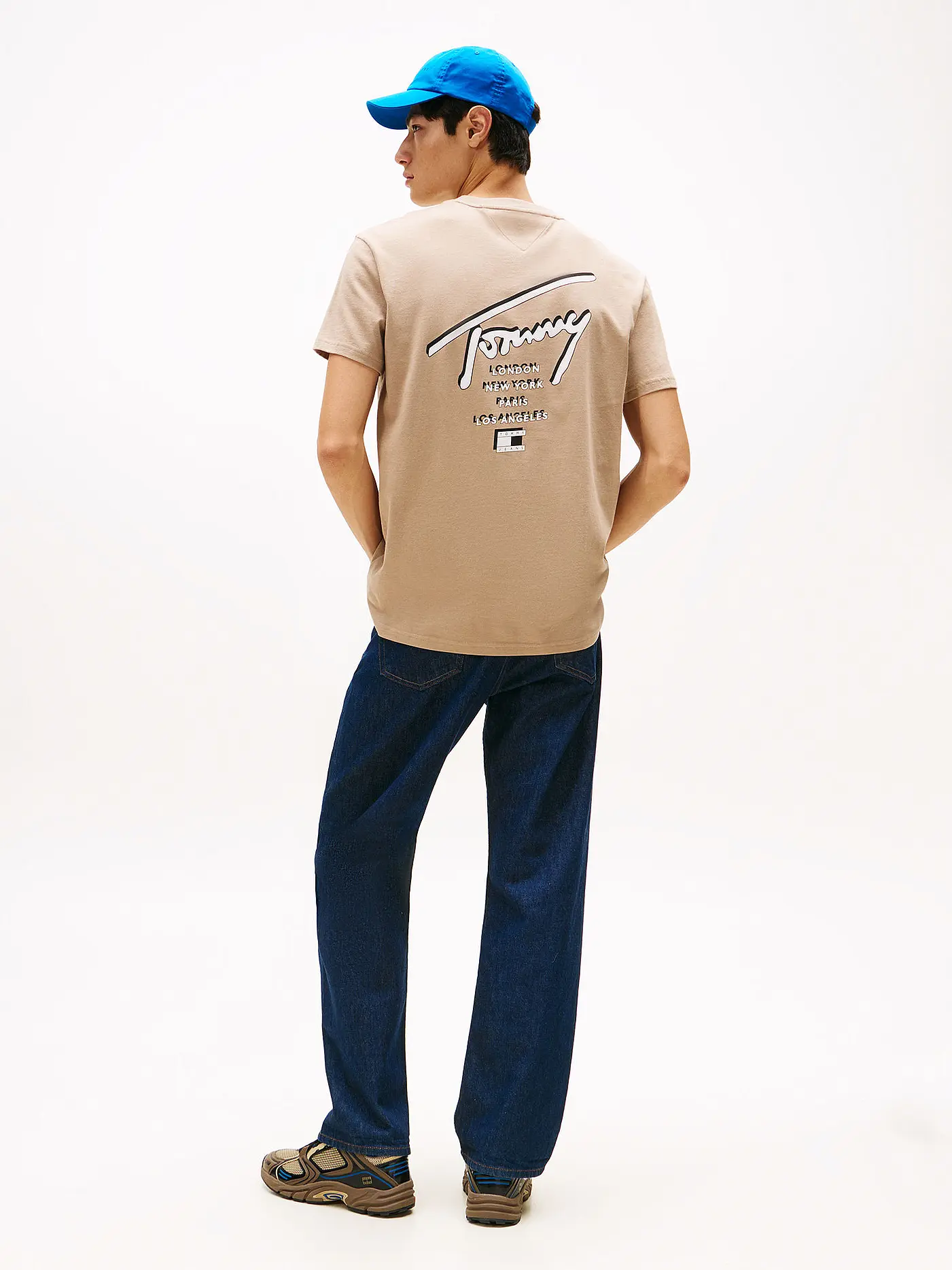 TOMMY JEANS | T-Shirt  | beige