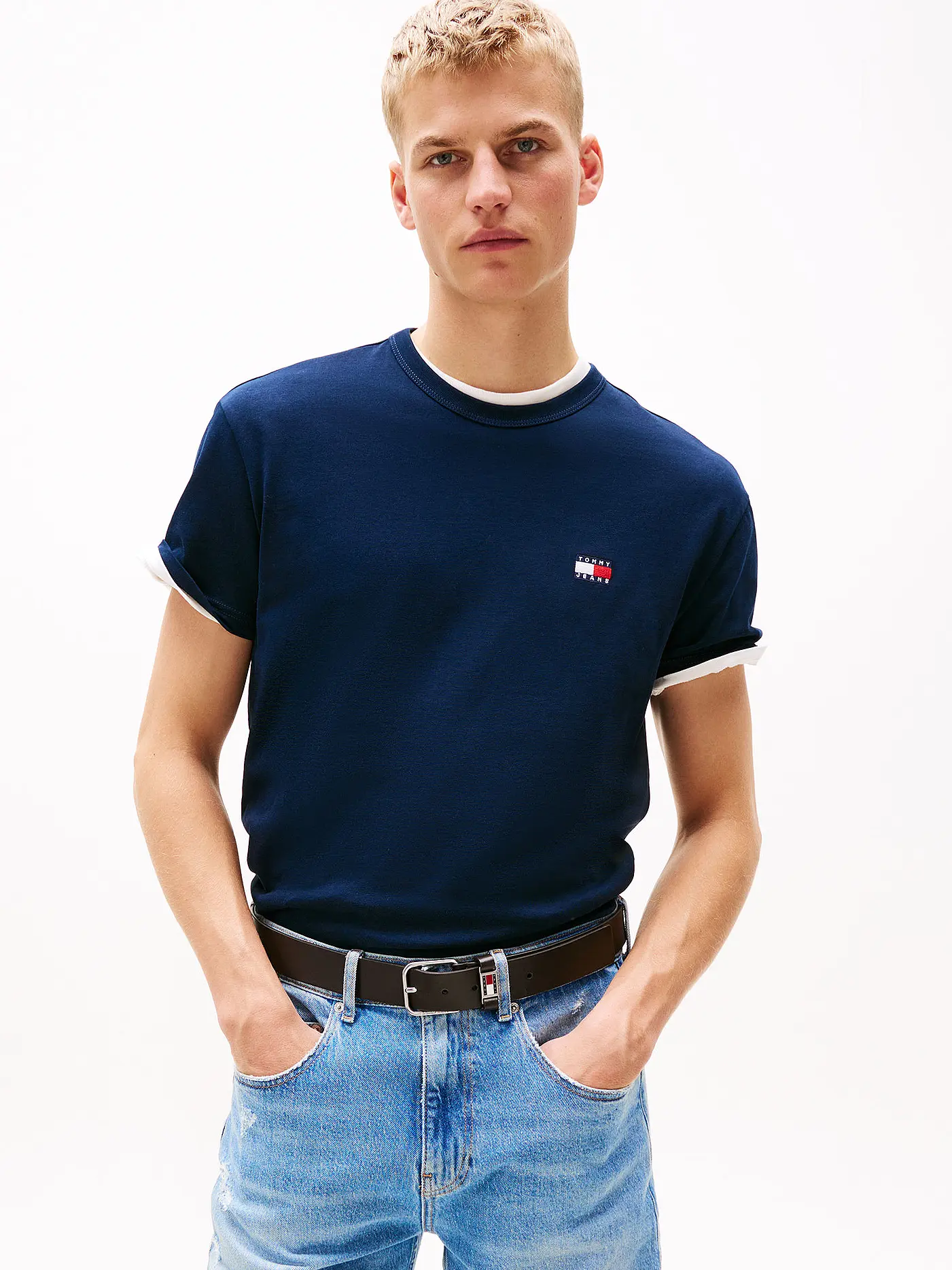 TOMMY JEANS | T-Shirt  | dunkelblau