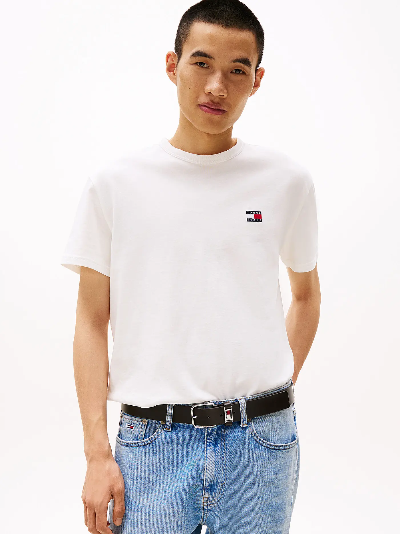 TOMMY JEANS | T-Shirt  | weiss