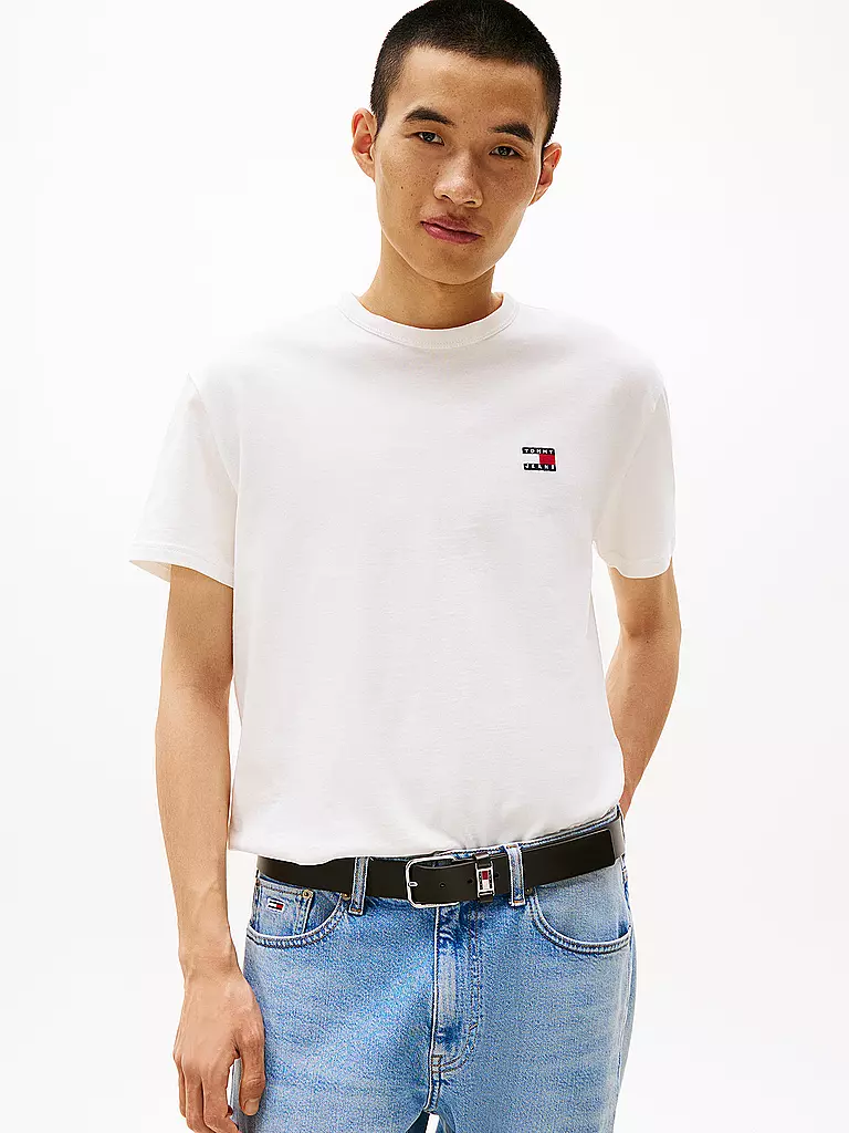 TOMMY JEANS | T-Shirt  | weiss