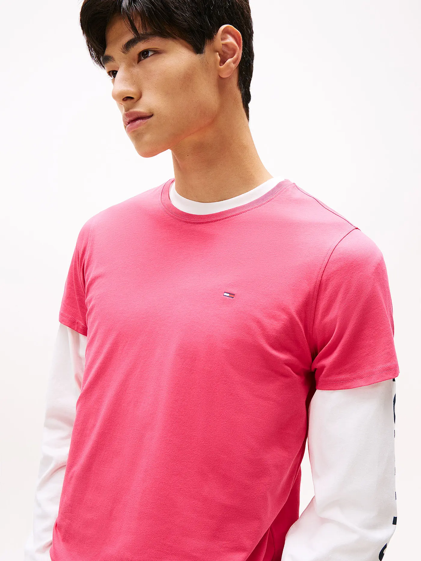 TOMMY JEANS | T-Shirt  | dunkelrot