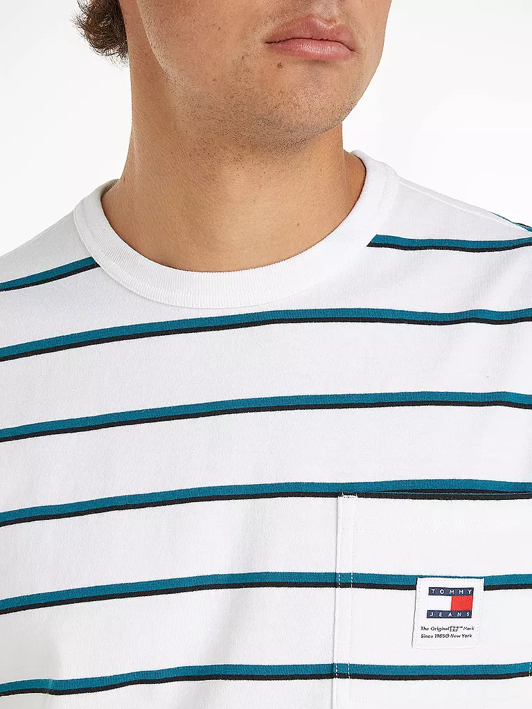 TOMMY JEANS | T-Shirt  | weiss
