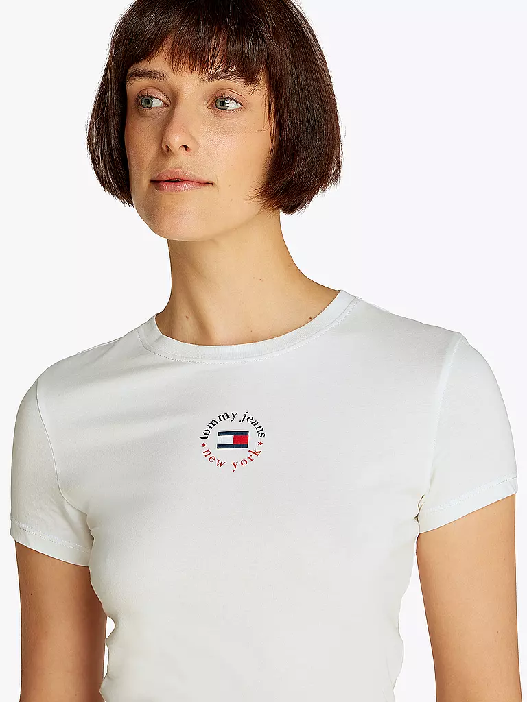 TOMMY JEANS | T-Shirt  | weiss