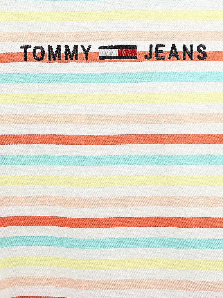 TOMMY JEANS | T-Shirt Cropped Fit | weiß