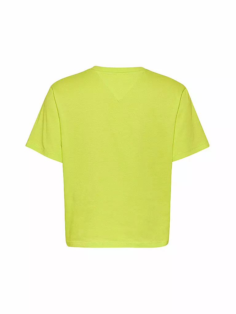 TOMMY JEANS | T-Shirt Cropped Fit | grün