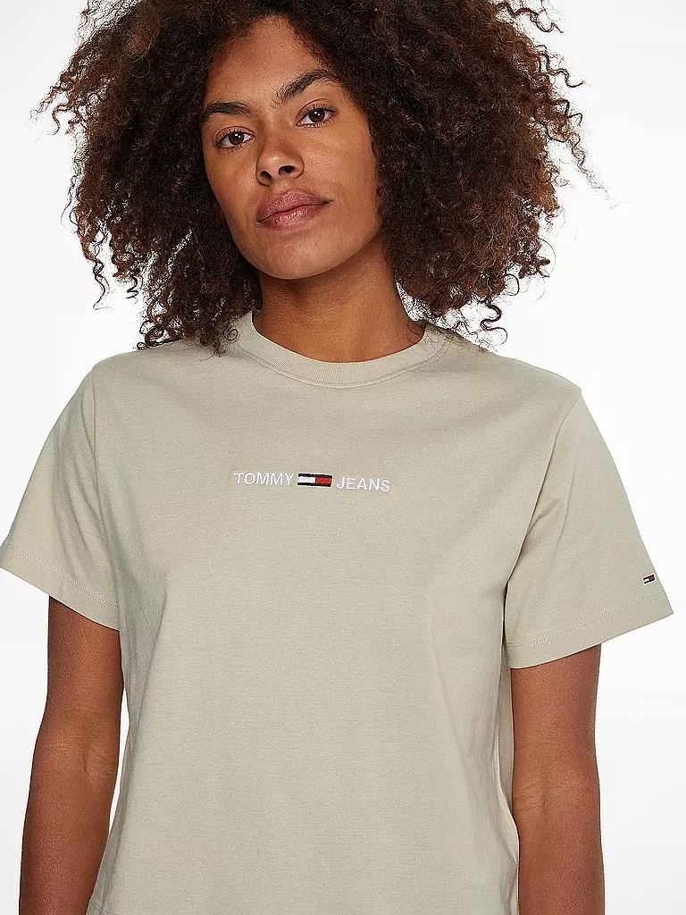 TOMMY JEANS | T-Shirt Cropped Fit | beige