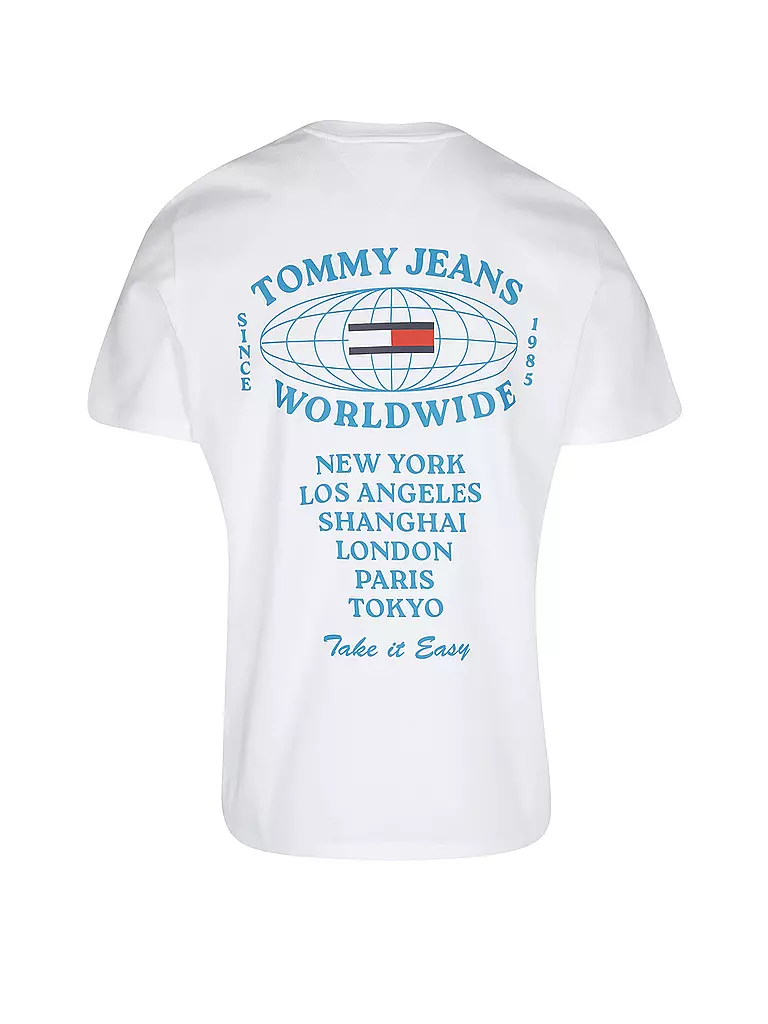 TOMMY JEANS | T-Shirt ESSENTIAL | weiss
