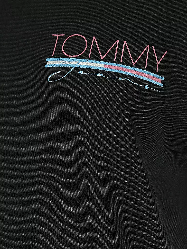 TOMMY JEANS | T-Shirt Relaxed Fit | schwarz