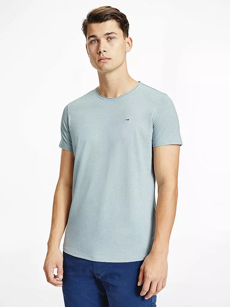 TOMMY JEANS | T-Shirt Slim Fit JASPER | grau