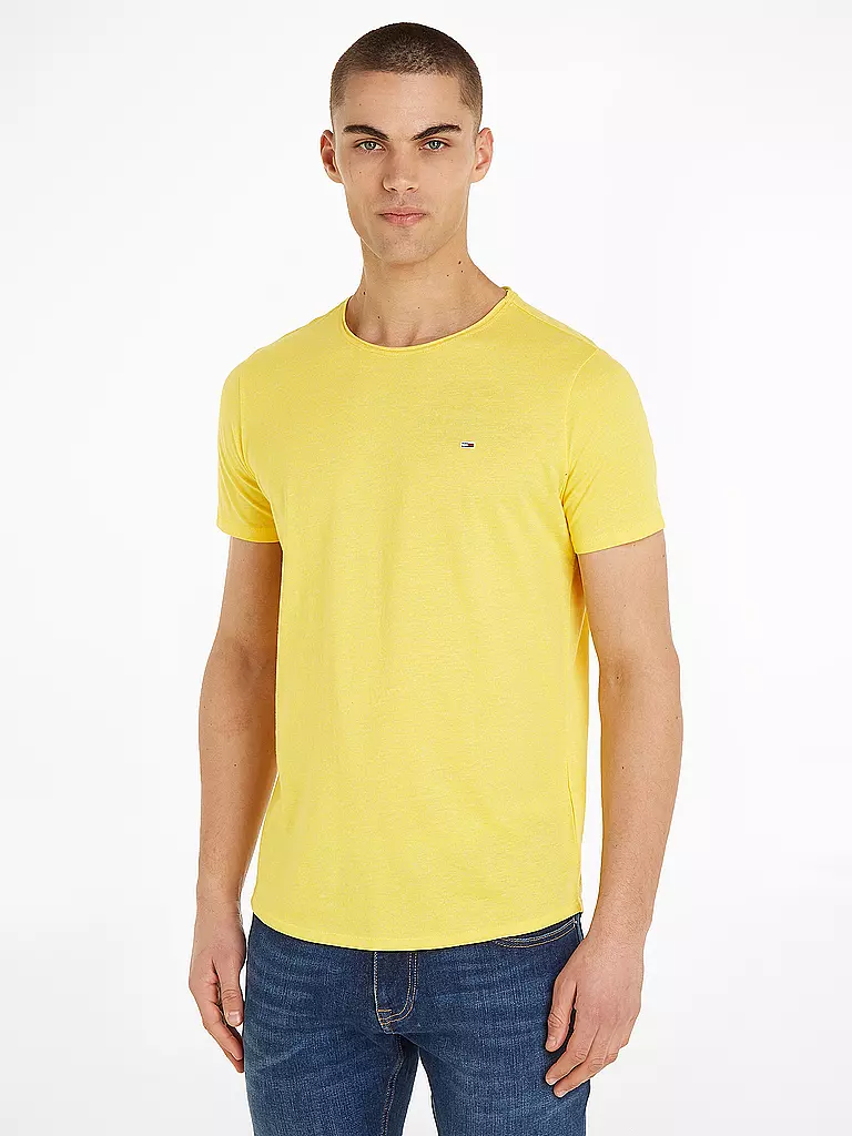 TOMMY JEANS | T-Shirt Slim Fit JASPER | gelb