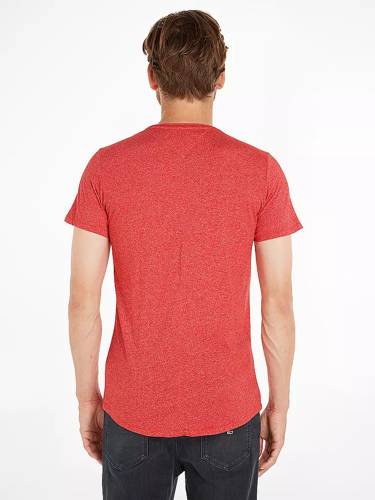 TOMMY JEANS | T-Shirt Slim Fit JASPER | rot