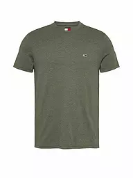 TOMMY JEANS | T-Shirt Slim Fit | olive