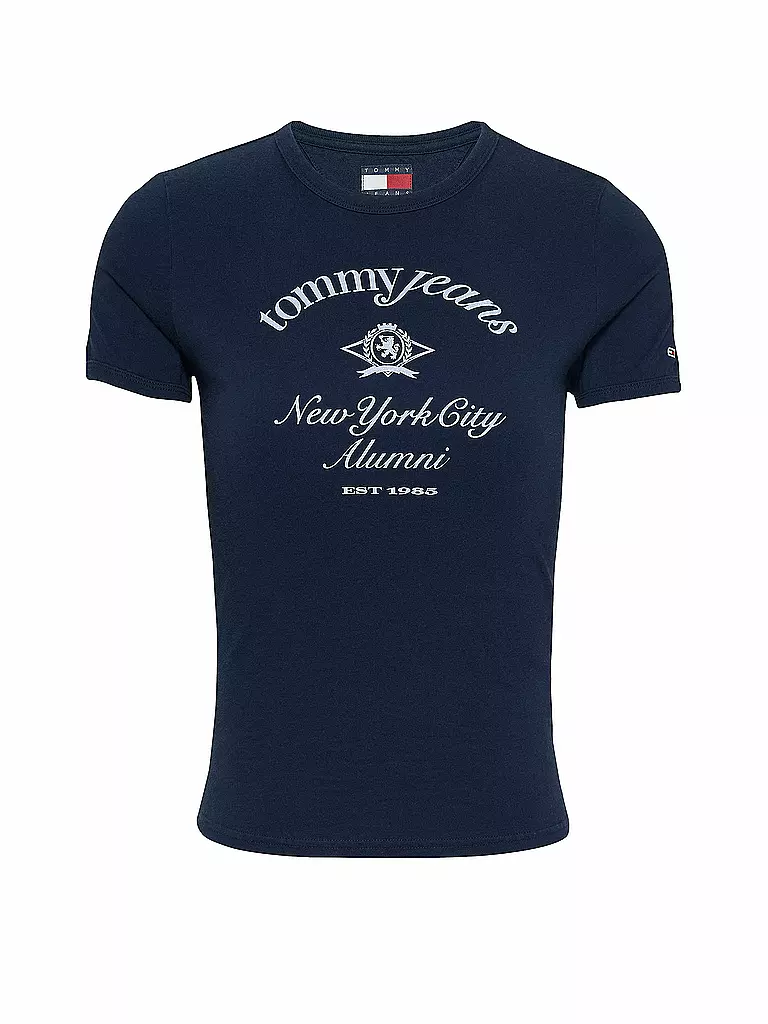 TOMMY JEANS | T-Shirt Slim Fit | dunkelblau